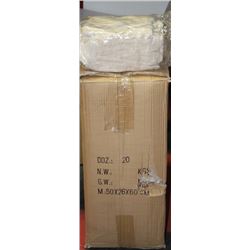 CASE WITH 240 PAIRS OF NEW WORKGLOVES