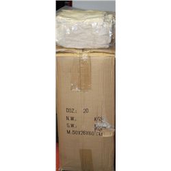 CASE WITH 240 PAIRS OF NEW WORKGLOVES