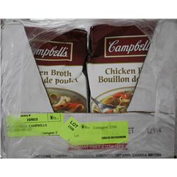 BOX: 12-900ML CAMPBELLS CHICKEN BROTH