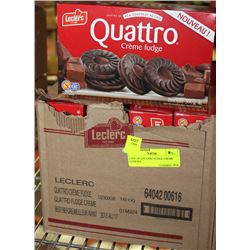 CASE OF LECLERC FUDGE CREME COOKIES