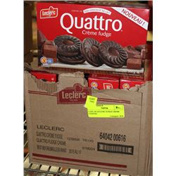 CASE OF LECLERC FUDGE CREME COOKIES