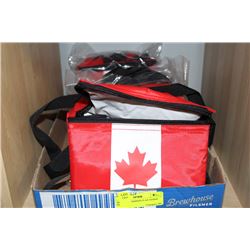TRAY OF CANADIAN FLAG FANNY PACKS