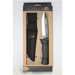 OLYMPIA 30177 HUNTING KNIVE WITH CASE