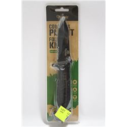 OLYMPIA 30622 FOLDING KNIVE WITH CASE