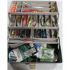 Image 1 : LARGE FISHING BOX WITH TACKLE
