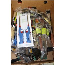 BOX OF NEW BARBECUE ACCESSORIES
