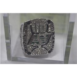 2013 SASKATCHEWAN ROUGHRIDERS GREY CUP RING