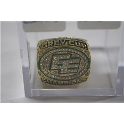 2003 EDMONTON ESKIMOS GREY CUP REPLICA RING
