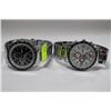 Image 1 : PAIR OF NEW MENS STAINLESS STEEL WATCHES