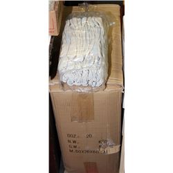 CASE OF 240 NEW WORK GLOVES
