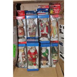 BOX OF CHRISTMAS ORNAMENTS