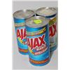 Image 1 : 3 BOTTLES OF AJAX WITH BLEACH CLEANING POWDER