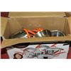 Image 1 : LIGHTLY USED RACHEL RAY 10 PC COOKWARE SET