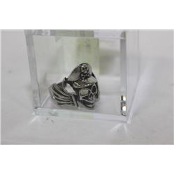 STAINLESS STEEL SKULL RING