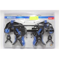 MASTERCRAFT 8 PC CLAMP SET