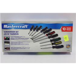 MASTERCRAFT 10 PC SCREWDRIVER SET