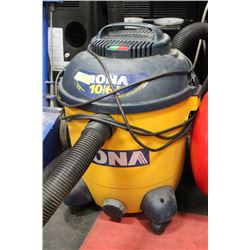 RONA 10 GALLON SHOP VAC 6.5HP