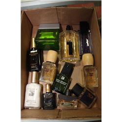 BOX OF MEN'S COLOGNES