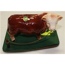 MELBA WARE BULL ORNAMENT