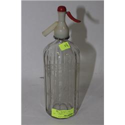 VINTAGE CROSS AND CO VANCOUVER SELTZER BOTTLE