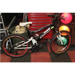 SCHWINN FULL SUSP MOUNTAIN BIKE W  FT DISC BRAKES/