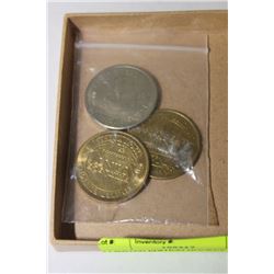 3 LIMITED EDITION HOCKEY COINS