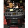 Image 1 : BLACK GE PROFILE FULL GAS RANGE