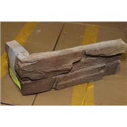 LPD-26:CULTURED STACKED STONE - CORNER X126L.FT.
