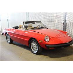 1980 ALFA ROMEO SPYDER