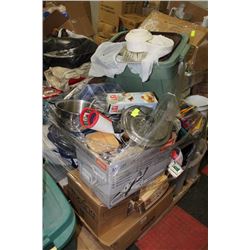 PALLET OF ESTATE MISC