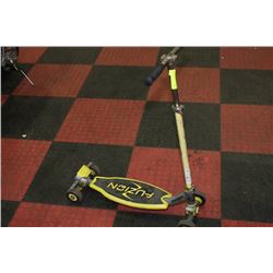 FUZION 4 WHEEL LEANING SCOOTER