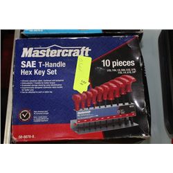MASTERCRAFT 10 PC HEX SET SAE