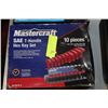 Image 1 : MASTERCRAFT 10 PC HEX SET SAE