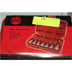 MAC TOOLS 13 PC STAR DRIVER SET