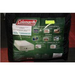 COLEMAN DOUBLE HIGH AIR BED QUEEN SIZE