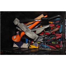 HEAVY DUTY TOTE W LARGE ASSORTMENT OF TOOLS