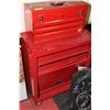 Image 1 : RED 2 PC TOOL CHEST W/ ROLLER CABINET