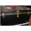 Image 1 : BLACK STORAGE TRUNK W CAMPING SUPPLIES