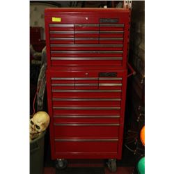 MASTERCRAFT 2 PC HEAVY DUTY TOOL BOX