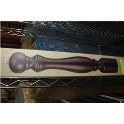 WALNUT FINISH PEPPER MILL
