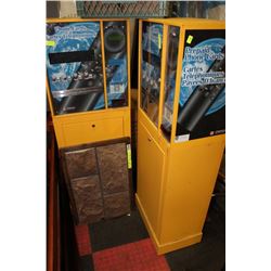2 PREPAID PHONE CARD MACHINES