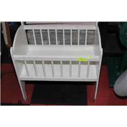 SMALL WOODEN DOLL CRIB