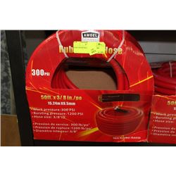 NEW 3/8"x50' RUBBER AIR HOSE