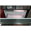 Image 3 : GE ST STEEL FRENCH DOOR FRIDGE W INDOOR WATER AND
