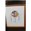 Image 1 : WOOD FRAMED NATIVE PRINT
