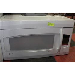 GE PROFILE OVER THE RANGE MICROWAVE - WHITE