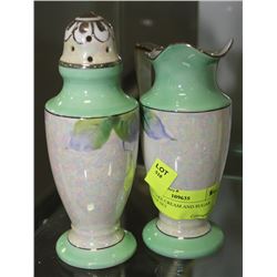 NORITAKE CREAM AND SUGAR SHAKER SET