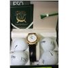 Image 1 : NEW ESQ WATCH & GOLF BALL SET