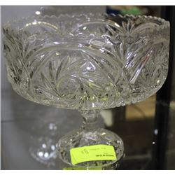 ESTATE PINWHEEL CRYSTAL BOWL