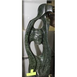 GENUINE SOAPSTONE MYSTICAL CARVING BY LEO ARCAND